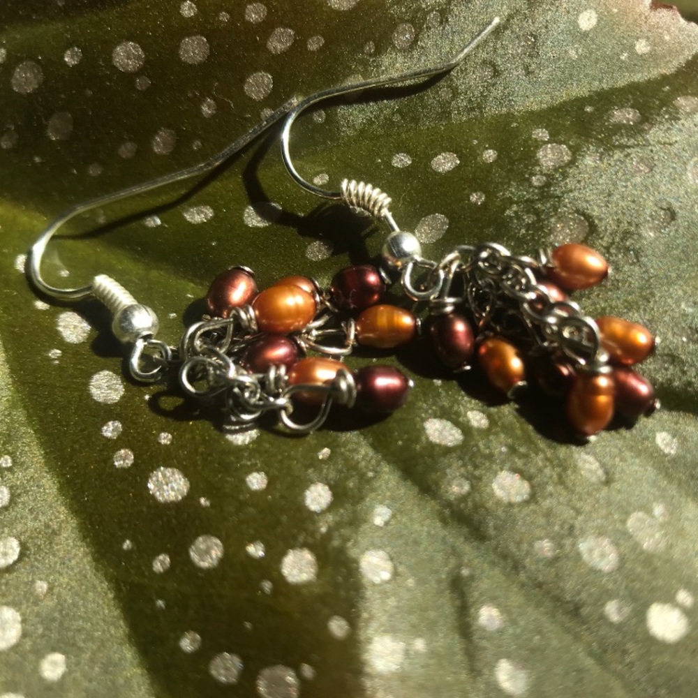 Sterling silver earrings